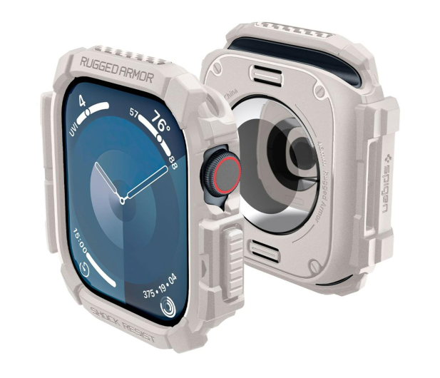 Spigen Rugged Armor Apple Watch 10 (46 Mm) Dune Beige - 1346659 - zdjęcie